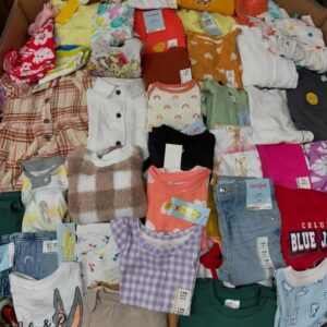 Mixed Kids Clothing Wholesale Pallet — 500 Units, Grade A-B, Ages 0-14
