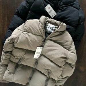 Zara Winter Puffer Jackets Wholesale Pallet — 100 Units, Grade A