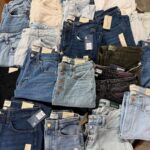Mixed Brand Jeans Wholesale Pallet — 500 Pieces, Grade A, Levis Diesel Wrangler